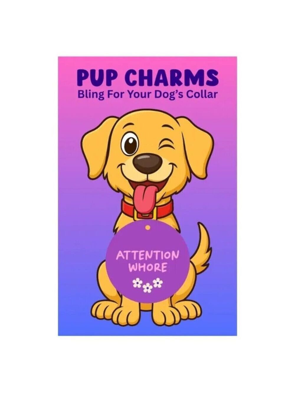 ($8) Pup Charm Dog Tag